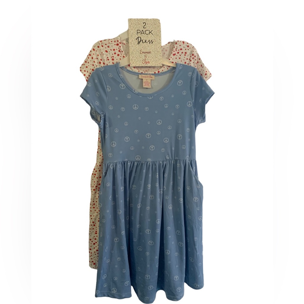 NWT Girls Dresses. Size 10 with pockets!